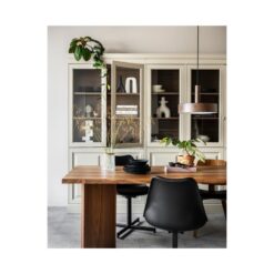 Classic Eetkamerstoel noten fineer zwart/walnoot