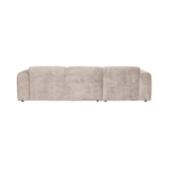 Cloud Chaise longue bank links chenille naturel