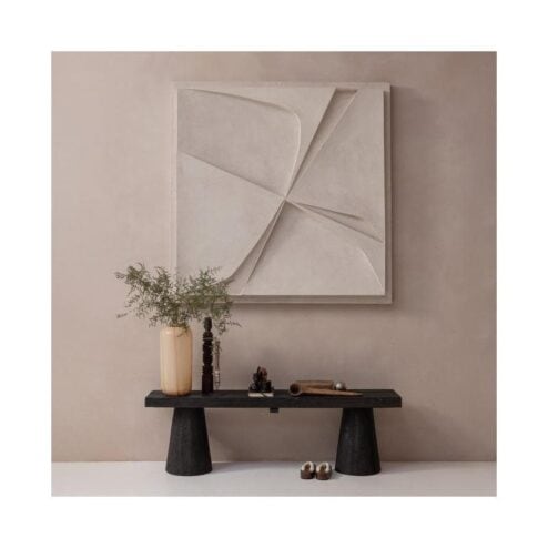 Clyde Bankje mangohout donkerbruin 150cm