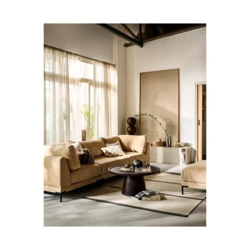 Coffee A Gogo Salontafel mangohout walnoot 90cm