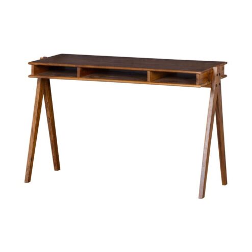 Compartment Bureau acaciahout bruin 120cm