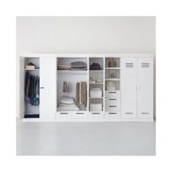 Connect 2-deurs Kledingkast wit