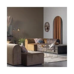 Counter Dressoir hout/metaal zwart 160cm