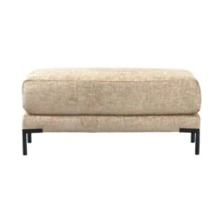 Couple Poef naturel melange 50cm