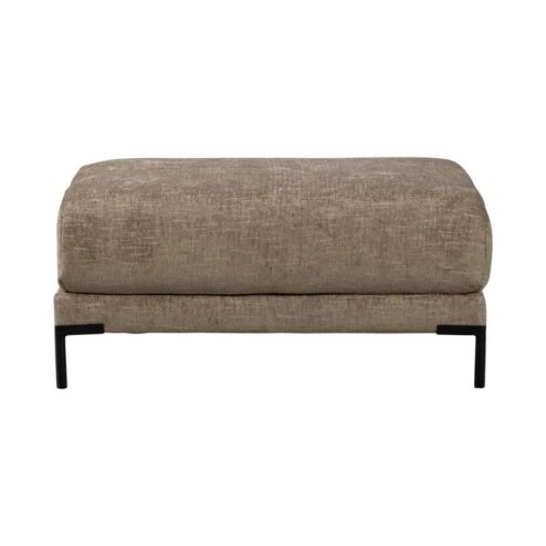 Couple Poef taupe melange 100cm