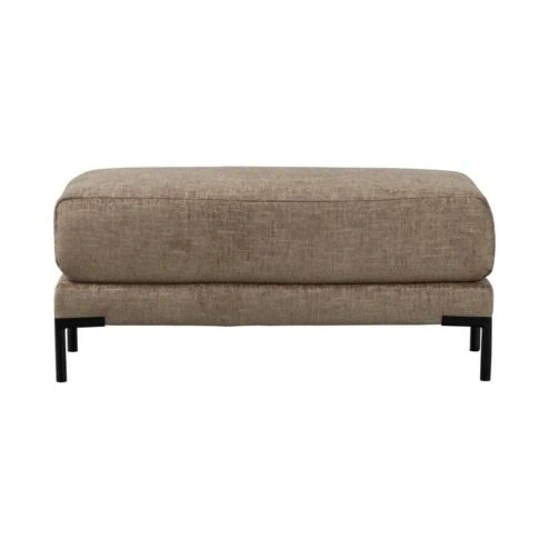 Couple Poef taupe melange 50cm