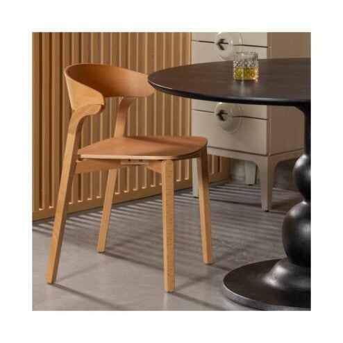 Cras Eetkamerstoel essen fineer naturel