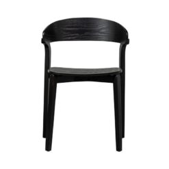 Cras Eetkamerstoel essen fineer zwart