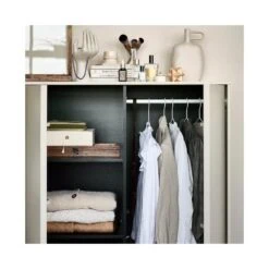 Daily Kledingkast dubbel grenen beige 100cm