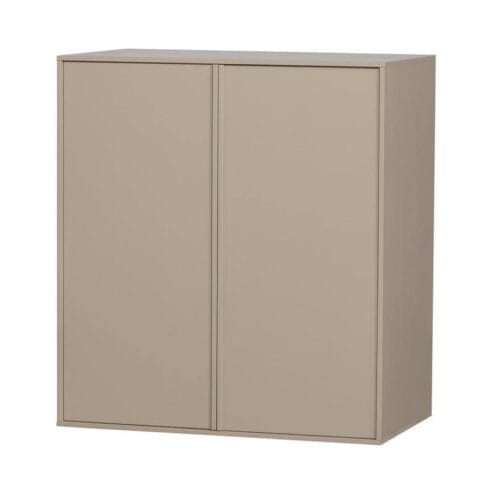 Daily Kledingkast dubbel grenen beige 100cm