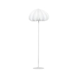 Dalia 1-lichts Vloerlamp papier wit