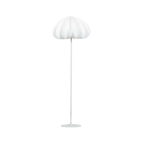 Dalia 1-lichts Vloerlamp papier wit