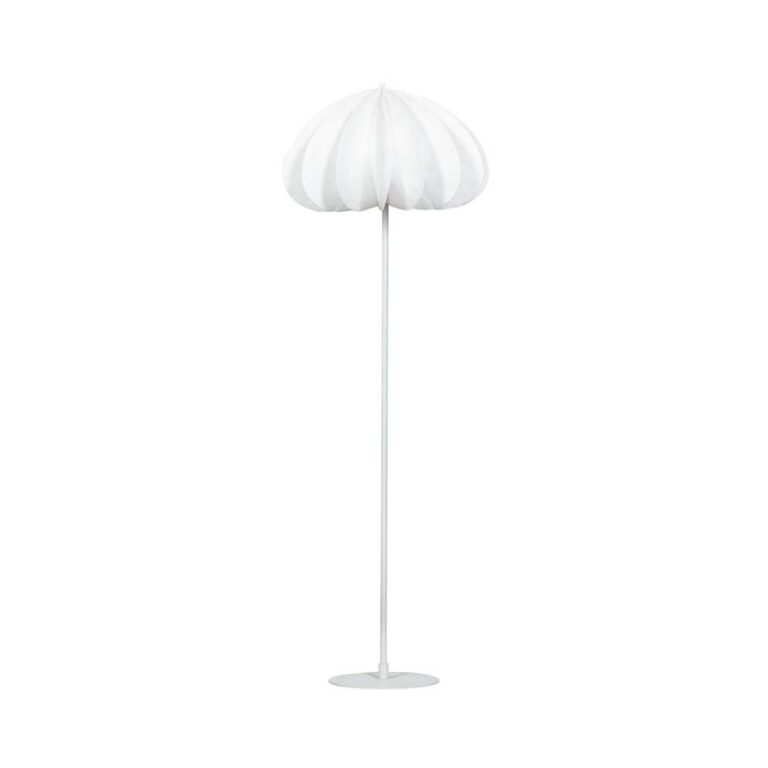 Dalia 1-lichts Vloerlamp papier wit