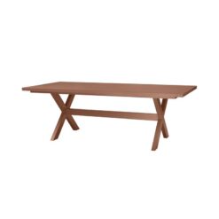 Delta Picknick tuintafel aluminium terracotta 220cm