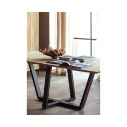 Drenthe Tafel poot metaal zwart