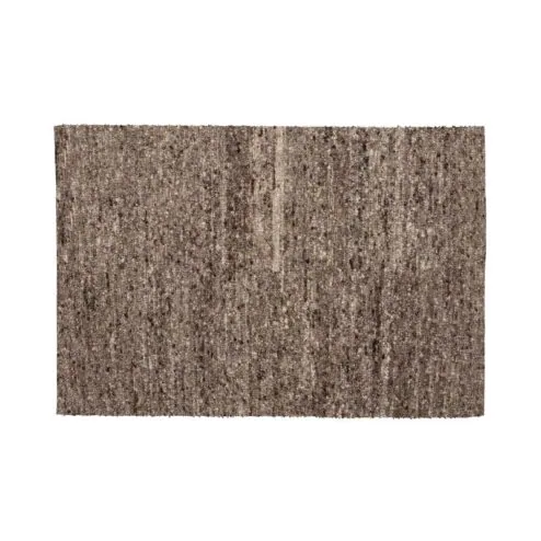 Efia Vloerkleed wol bruin melange 170x240cm