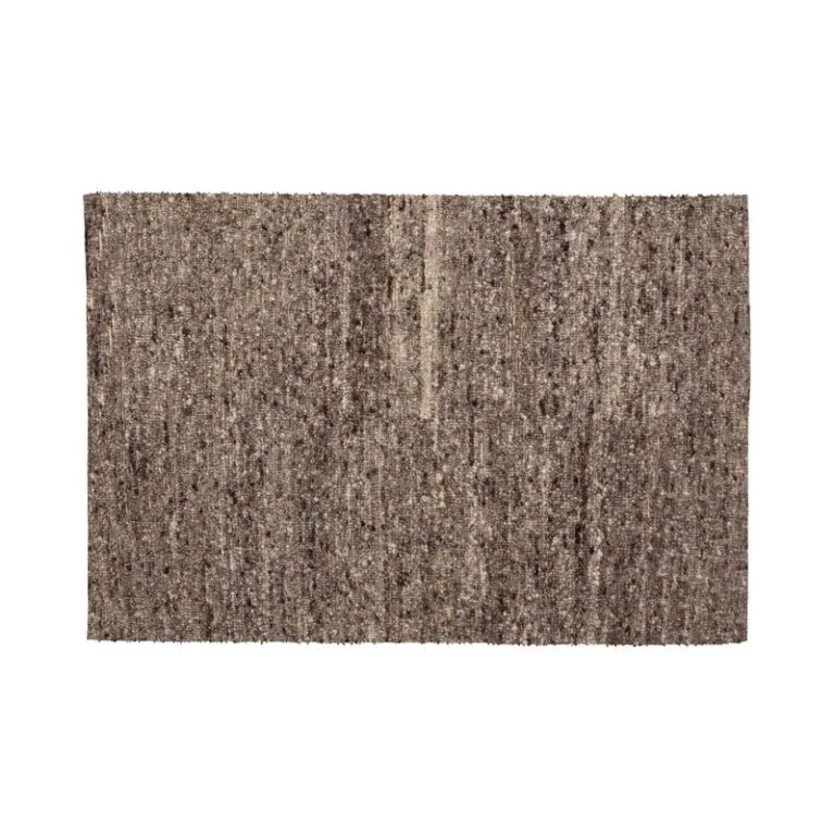 Efia Vloerkleed wol bruin melange 170x240cm