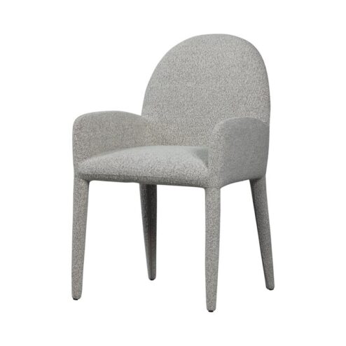 Elegance Eetkamerstoel met armleuning greige