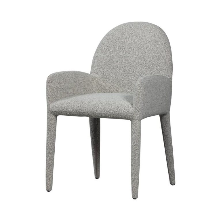 Elegance Eetkamerstoel met armleuning greige