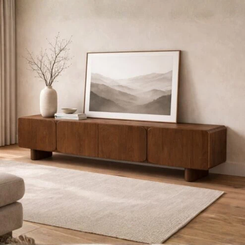 Elin Tv meubel Walnoot 200 cm