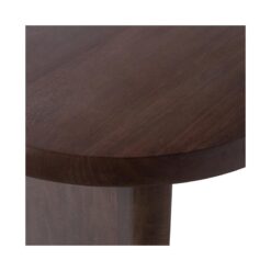 Ellips Eettafel mangohout walnoot 180cm