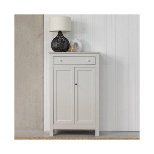 Eva Kledingkast grenen grijs 93cm