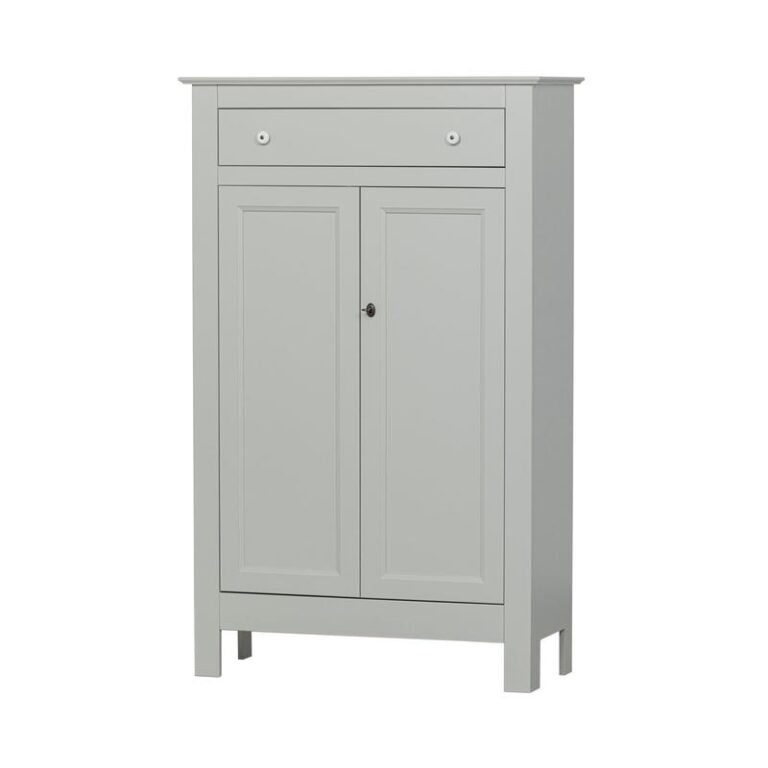 Eva Kledingkast grenen grijs 93cm