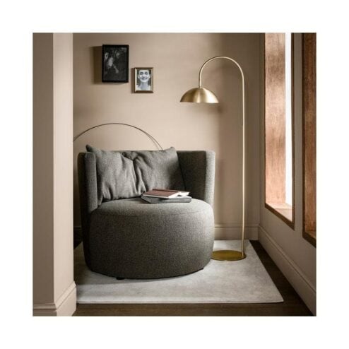 Explore Fauteuil bouclé bruin