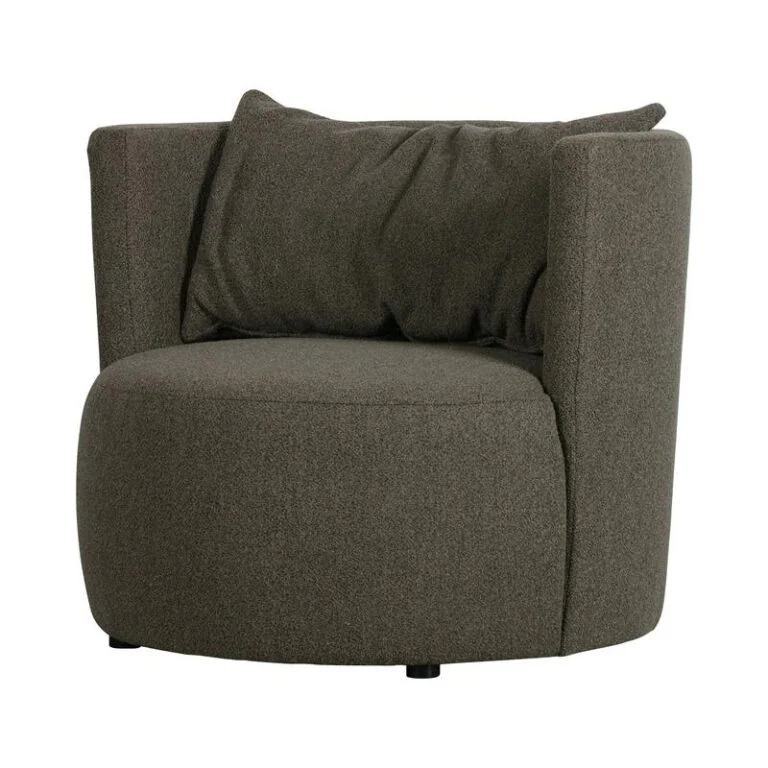 Explore Fauteuil bouclé bruin