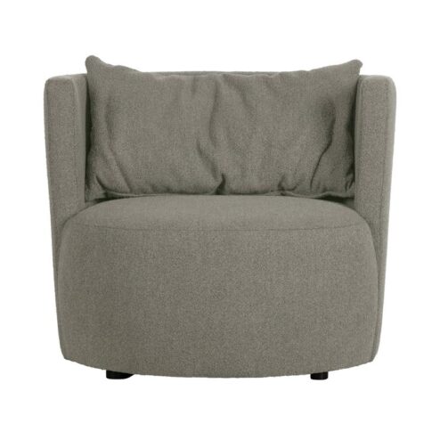 Explore Fauteuil bouclé grijs