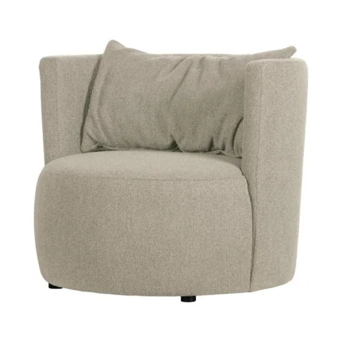 Explore Fauteuil bouclé naturel