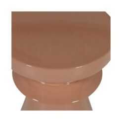 Fedde Bijzettafel metaal oudroze 30cm