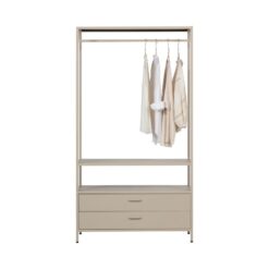 Ferris Open kledingkast metaal zand 100cm