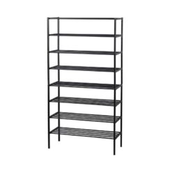 Ferro Schoenenrek stapel van 4 metaal zwart