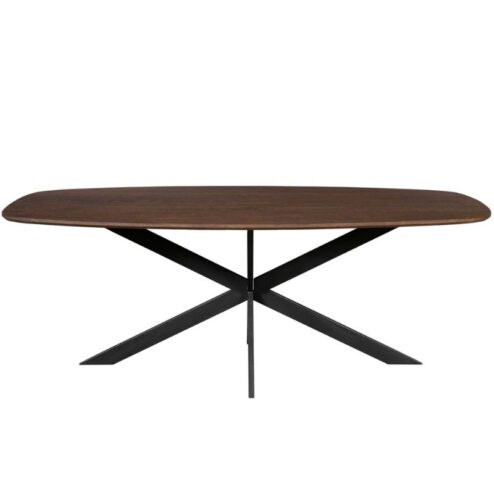 Ferry Eettafel Deens Ovaal Walnoot Eiken 280 cm