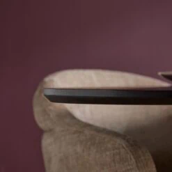 Ferry Eettafel Ovaal Zwart Eiken 280 cm