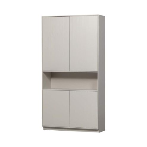 Finca Wandkast grenen grijs 110cm