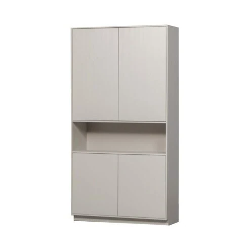 Finca Wandkast grenen grijs 110cm