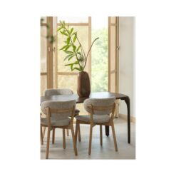 Fiore Eettafel mangohout donkerbruin 230cm