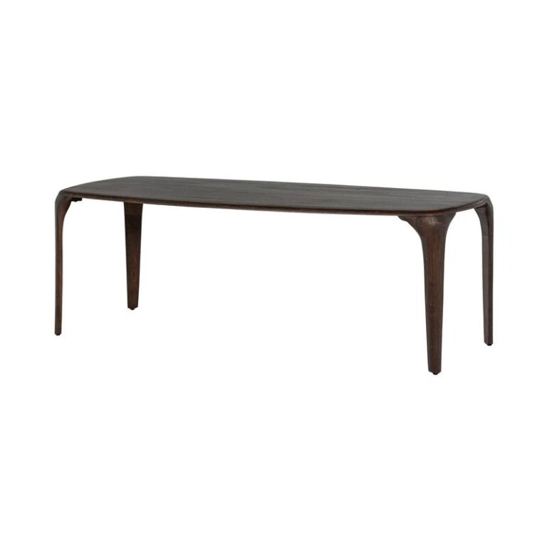 Fiore Eettafel mangohout donkerbruin 230cm