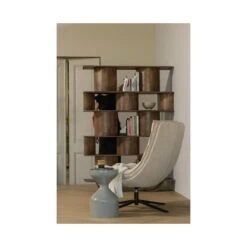 Floyd Bijzettafel metaal lichtgrijs 30cm