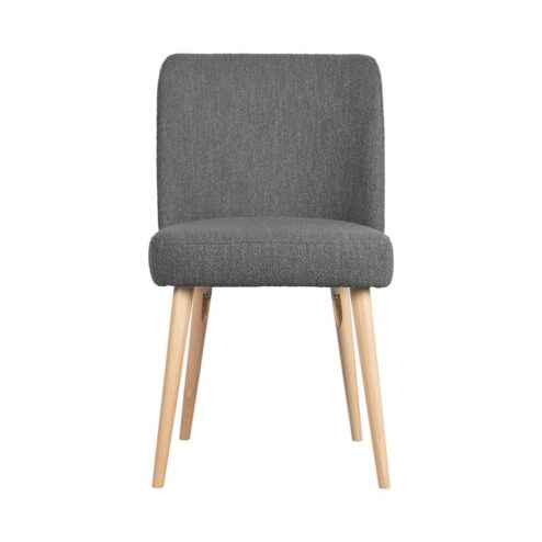 Force Eetkamerstoel boucle staalgrijs