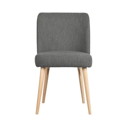 Force Eetkamerstoel boucle staalgrijs