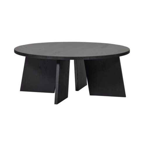 Fries Salontafel eiken blacknight 90cm