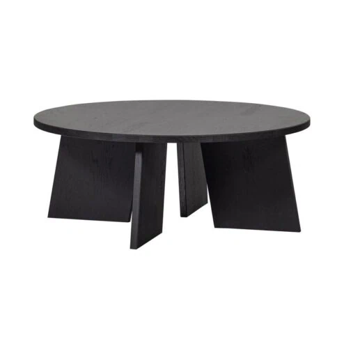 Fries Salontafel eiken blacknight 90cm