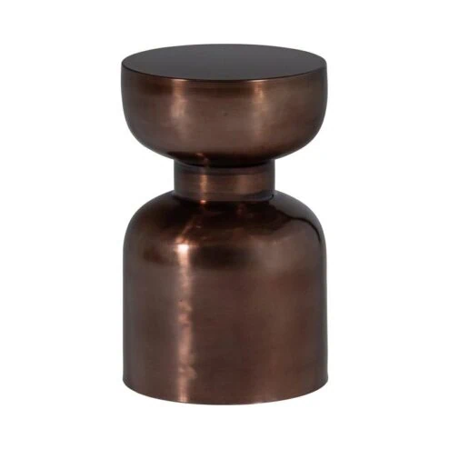 Frits Bijzettafel metaal brons 30cm