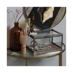Goddess Sidetable antique brass 76cm