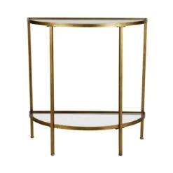 Goddess Sidetable antique brass 76cm