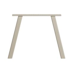 Haarlem 4-standen poot eiken dakargrau set van 2