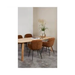 Haarlem 4-standen poot eiken transparant set van 2